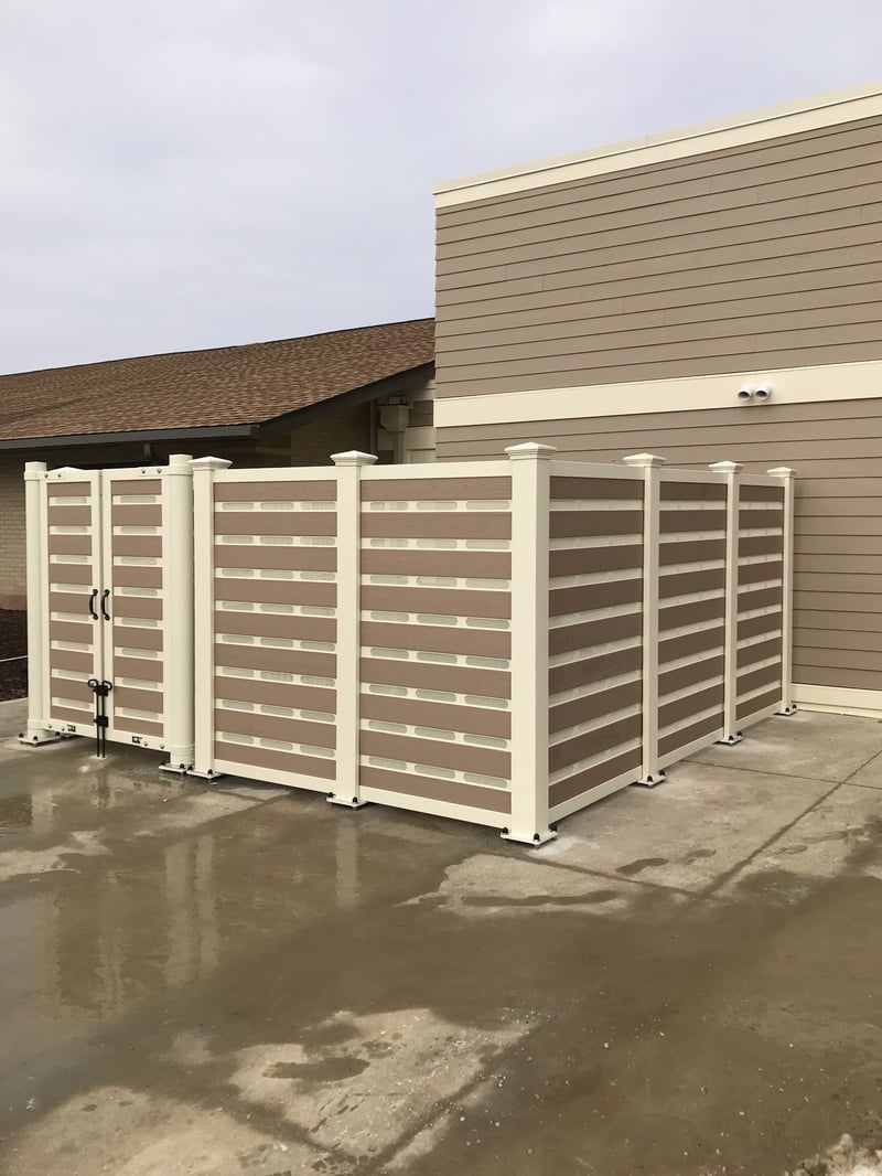 Custom Ground Screens at Senior Living Facility preview 2